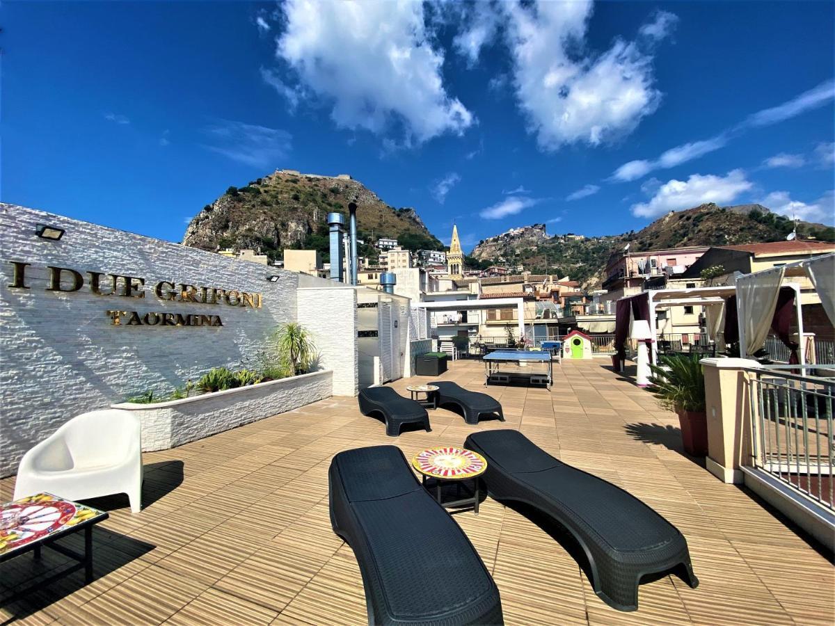 I Due Grifoni Studio Flat Taormina Buitenkant foto